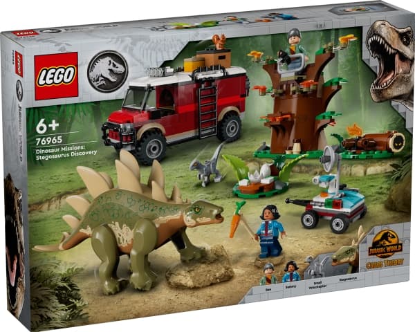 LEGO Jurassic World 76965 Dinosaur Missions: Stegosaurus Discovery