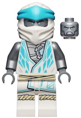 Lego Figurer figur ZANE Vit CORE LF53-8B
