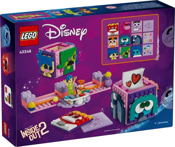 Insidan ut 2 – Känslokuber LEGO®  Disney Pixar (43248)