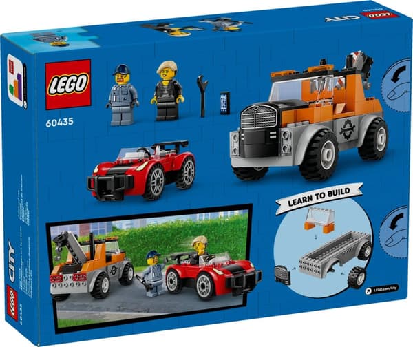 LEGO® City Bärgningsbil och sportbilsreparation 60435