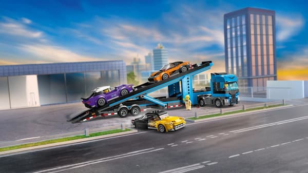 LEGO® City Biltransport med sportbilar 60408