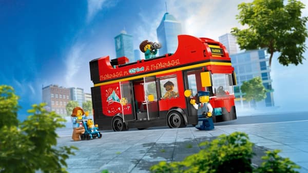 LEGO® City Röd dubbeldäckare för sightseeing 60407