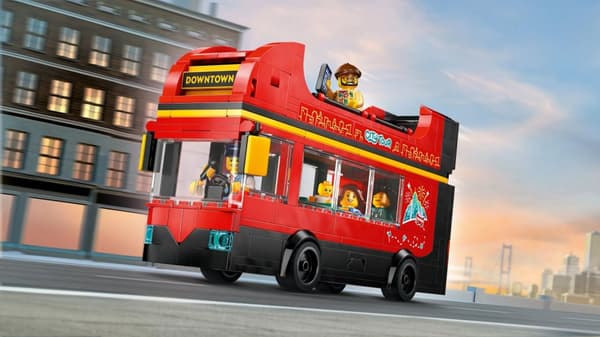 LEGO® City Röd dubbeldäckare för sightseeing 60407