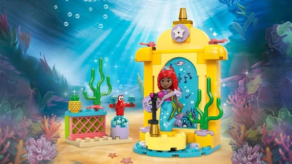 LEGO® Disney Ariels musikscen 43235