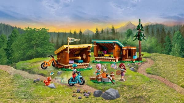 LEGO® Friends Äventyrsläger Mysiga stugor 42624