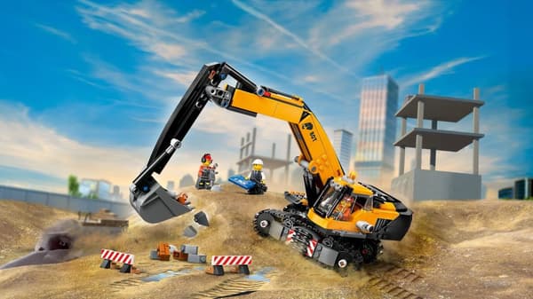 LEGO® City Gul grävmaskin 60420