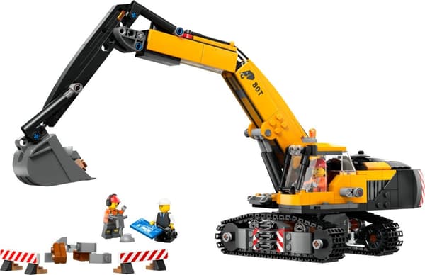 LEGO® City Gul grävmaskin 60420