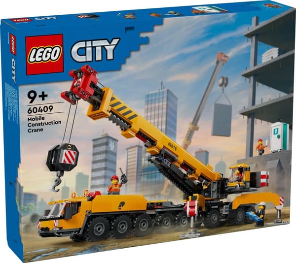 LEGO® City Gul mobil byggkran 60409