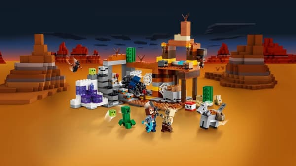 LEGO® Minecraft® Gruvschaktet i stenöknen 21263