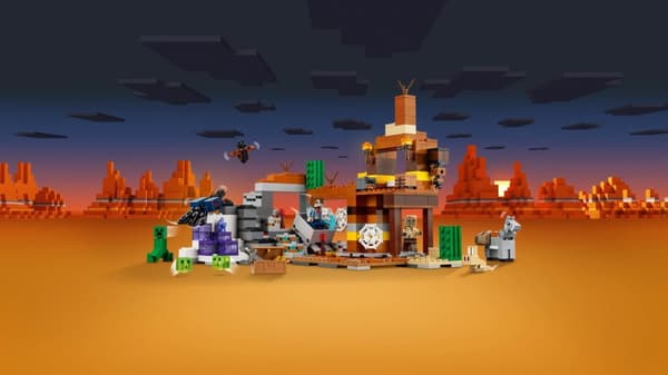 LEGO® Minecraft® Gruvschaktet i stenöknen 21263