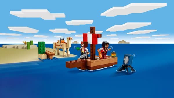 LEGO® Minecraft® Piratskeppsresan 21259