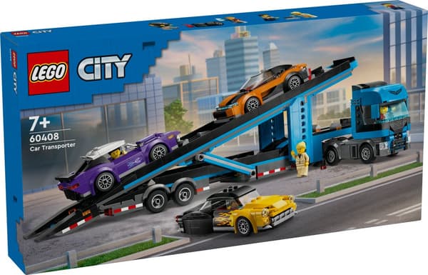 Biltransport med sportbilar LEGO® City (60408)