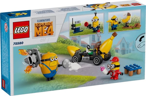 LEGO® Minions Minioner och bananbil 75580