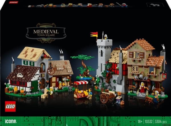 LEGO Icons 10332 - Keskiaikainen kaupunkiaukio