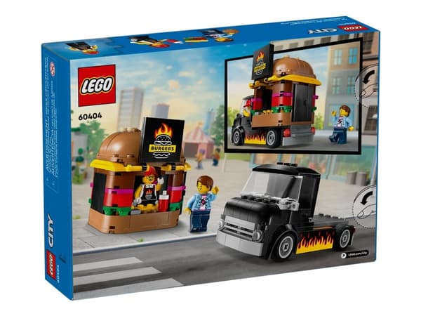 LEGO City 60404 Hampurilaisauto