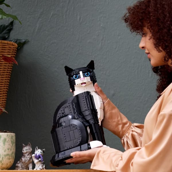 LEGO Ideas Svartvit katt 21349