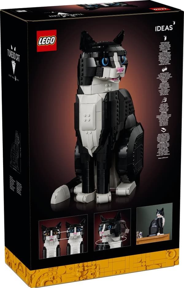 LEGO Ideas Svartvit katt 21349