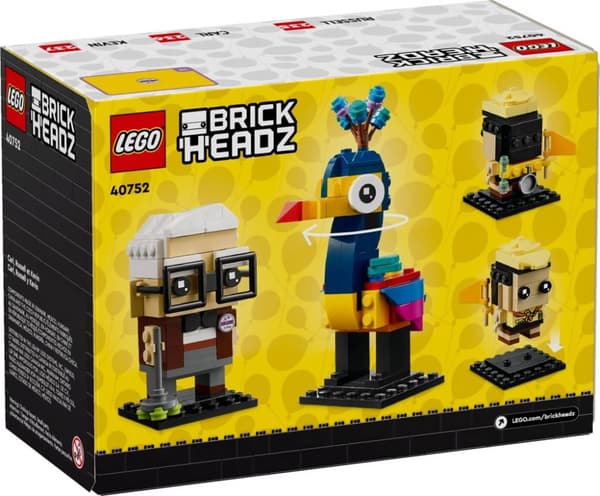 LEGO BrickHeadZ Carl, Oskar & Kevin 40752