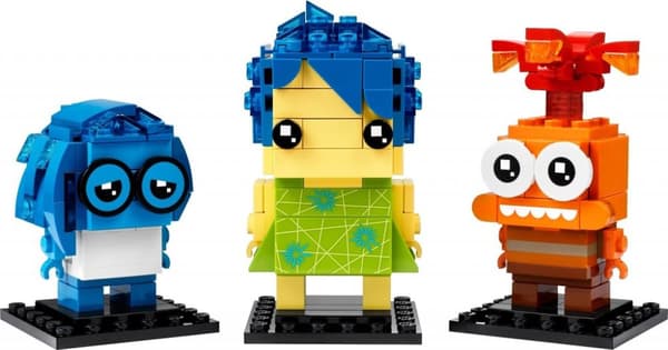 LEGO BrickHeadZ Glädje, Vemod & Ängslan 40749