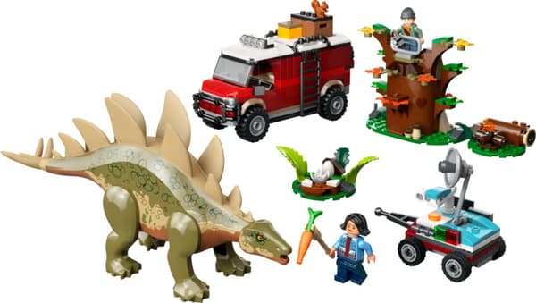 LEGO Jurassic World Dinosaurieuppdrag stegosaurusupptäckt 76965
