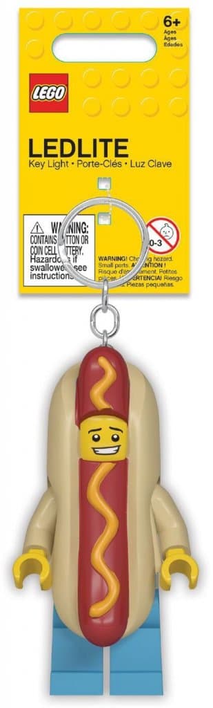 LEGO Nyckelring med lampa varmkorvskille 5005705