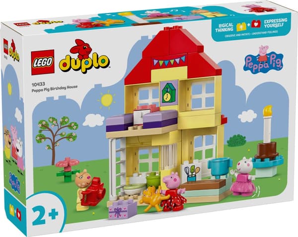 Bursdagshuset til Peppa Gris LEGO® DUPLO®  Peppa Pig (10433)