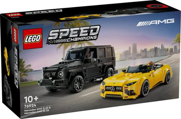 Mercedes-AMG G 63 og Mercedes-AMG SL 63 LEGO® Speed Champions (76924)