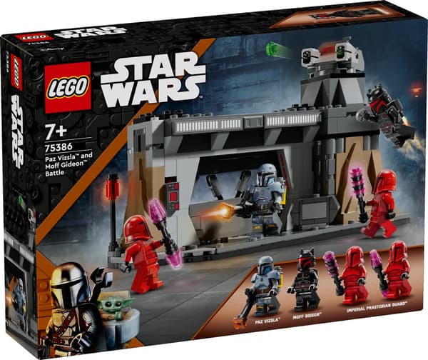 Paz Vizsla™ and Moff Gideon™ Battle LEGO® Star Wars™ (75386)