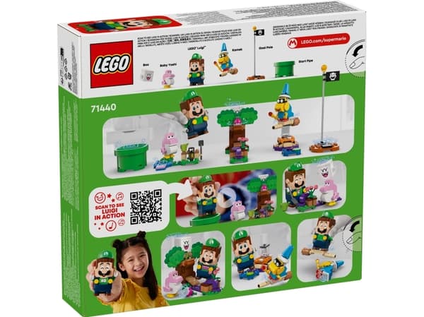 LEGO Super Mario 71440 Interaktiivisen LEGO® Luigi™ hahmon seikkailut