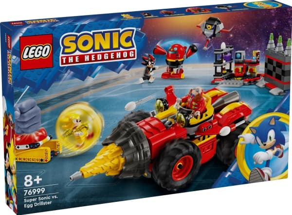 LEGO Sonic 76999 Super Sonic mot Egg Drillster
