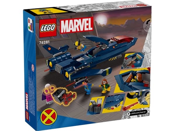 LEGO Super Heroes 76281 X-Mens X-Jet