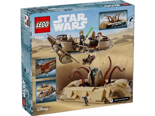 LEGO Star Wars 75396 Desert Skiff & Sarlacc Pit