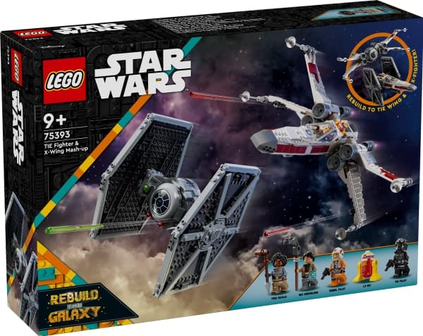 LEGO Star Wars 75393 TIE Fighter & X-Wing Mash-up