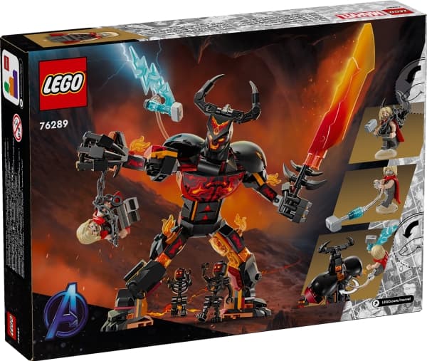 LEGO Super Heroes Marvel 76289 Thor mot Surtur-byggefigur