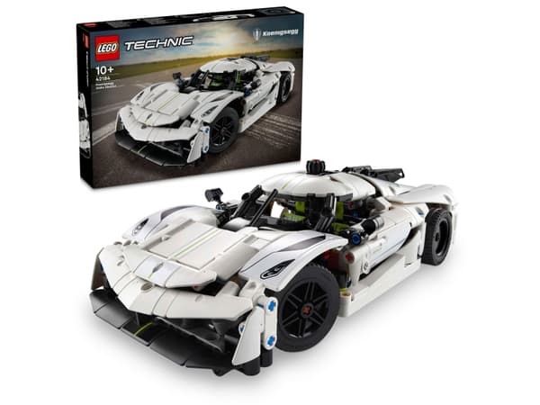 LEGO Technic 42184 Koenigsegg Jesko Absolut White Hypercar