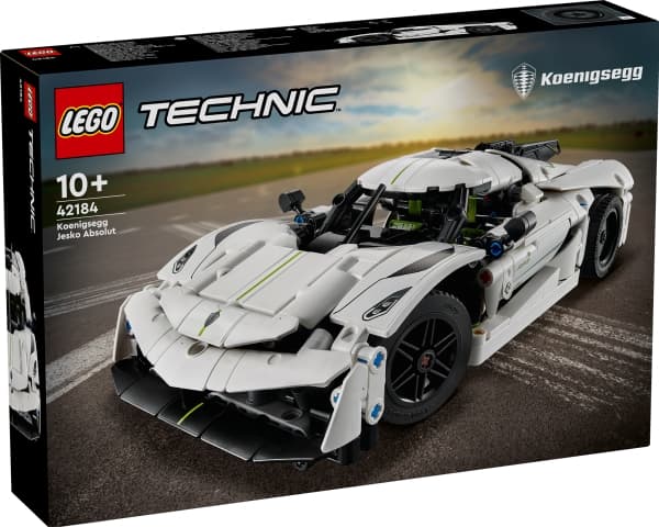 LEGO Technic 42184 Koenigsegg Jesko Absolut White Hypercar