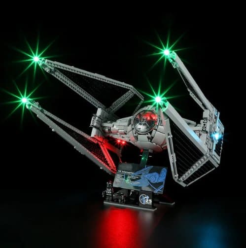 Belysning till Star Wars TIE Interceptor 75382 LGK658
