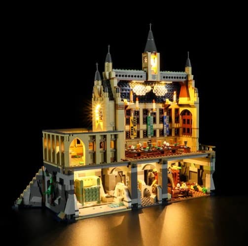 Belysning till Harry Potter Hogwarts slott: stora salen 76435 LGK662