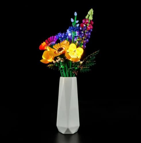 Belysning till Icons Bukett med vilda blommor 10313 LGK633