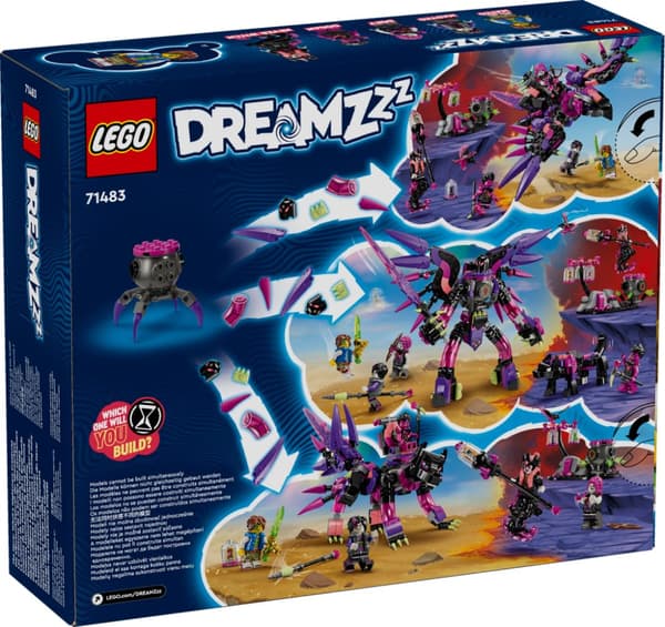 LEGO DREAMZzz Neverhäxans mardrömsvarelser 71483