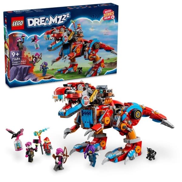 LEGO DREAMZzz Coopers robotdinosaurie C Rex 71484