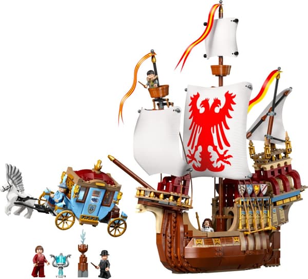 LEGO Harry Potter Turneringen i magisk trekamp ankomsten 76440