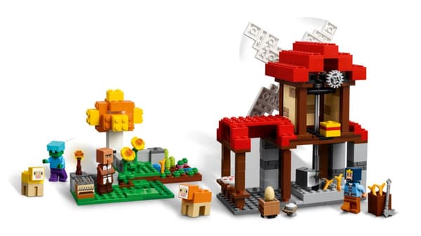 LEGO Minecraft Väderkvarnsgården 21262