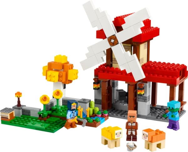 LEGO Minecraft Väderkvarnsgården 21262