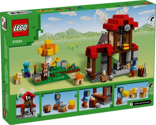 LEGO Minecraft Väderkvarnsgården 21262