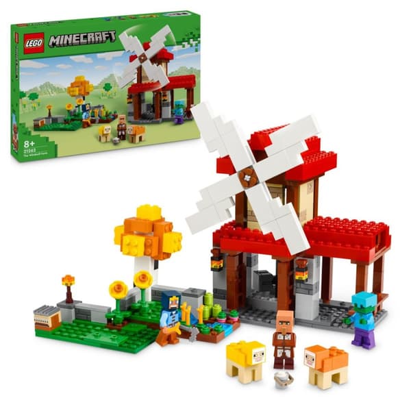 LEGO Minecraft Väderkvarnsgården 21262