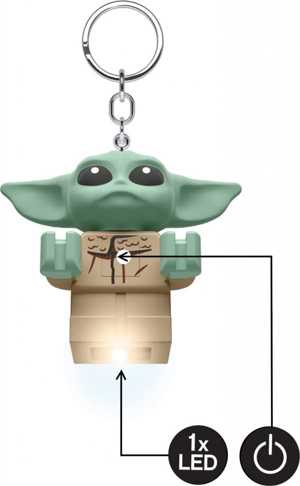 LEGO Nyckelring Grogu med lampa 5006860