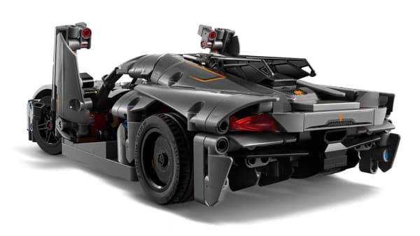 LEGO Technic Koenigsegg Jesko Absolut grå hyperbil 42173