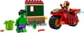 Miniatyrbild 3 av 4: LEGO Super Heroes 4+ Iron Man med motorcykel och Hulk 76287