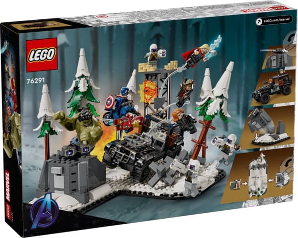 LEGO Super Heroes Avengers samlas Age of Ultron 76291